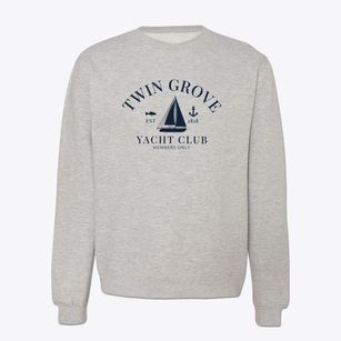 Twin Grove Illinois Yacht Club Crewneck Sweatshirt