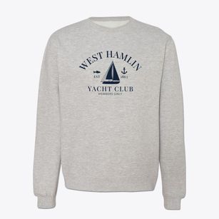 West Hamlin West Virginia Yacht Club Crewneck Sweatshirt