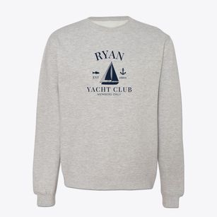 Ryan Iowa Yacht Club Crewneck Sweatshirt