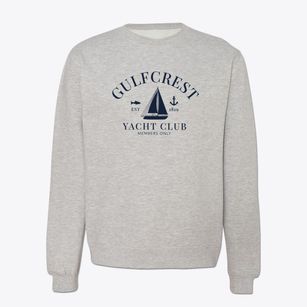 Gulfcrest Alabama Yacht Club Crewneck Sweatshirt