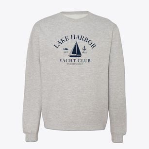 Lake Harbor Florida Yacht Club Crewneck Sweatshirt