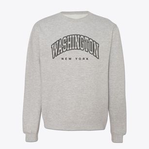 Washington New York Inline Crewneck Sweatshirt