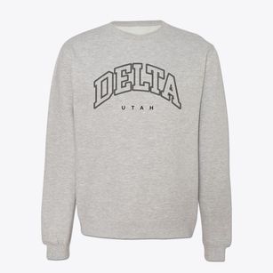Delta Utah Inline Crewneck Sweatshirt