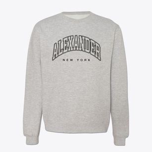 Alexander New York Inline Crewneck Sweatshirt