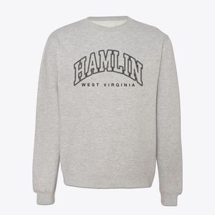Hamlin West Virginia Inline Crewneck Sweatshirt