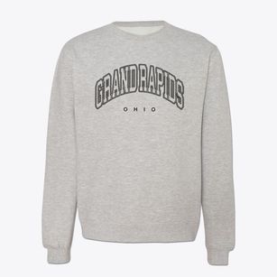 Grand Rapids Ohio Inline Crewneck Sweatshirt