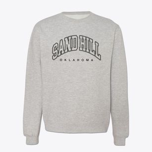 Sand Hill Oklahoma Inline Crewneck Sweatshirt