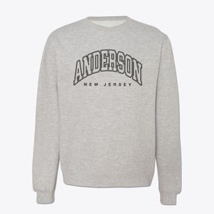 Anderson New Jersey Inline Crewneck Sweatshirt