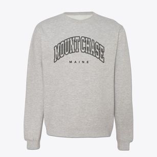 Mount Chase Maine Inline Crewneck Sweatshirt