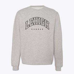 Lehigh Kansas Inline Crewneck Sweatshirt