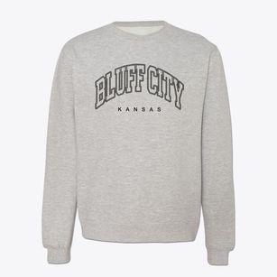 Bluff City Kansas Inline Crewneck Sweatshirt