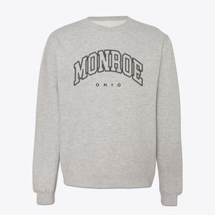 Monroe Ohio Inline Crewneck Sweatshirt