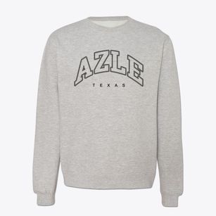 Azle Texas Inline Crewneck Sweatshirt
