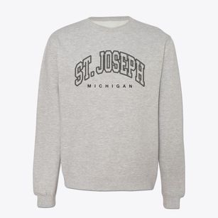 St. Joseph Michigan Inline Crewneck Sweatshirt