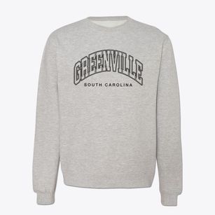 Greenville South Carolina Inline Crewneck Sweatshirt
