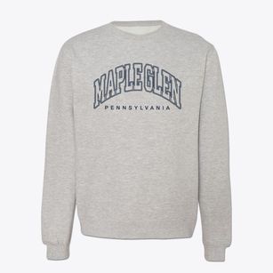 Maple Glen Pennsylvania Inline Crewneck Sweatshirt