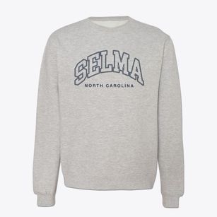 Selma North Carolina Inline Crewneck Sweatshirt