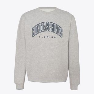 Bonita Springs Florida Inline Crewneck Sweatshirt