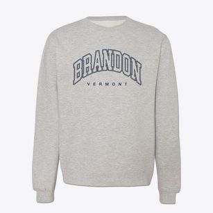 Brandon Vermont Inline Crewneck Sweatshirt