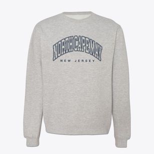 North Cape May New Jersey Inline Crewneck Sweatshirt