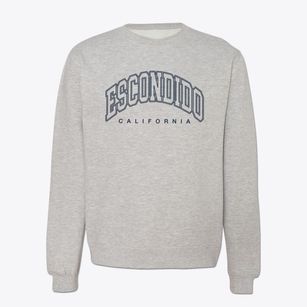 Escondido California Inline Crewneck Sweatshirt