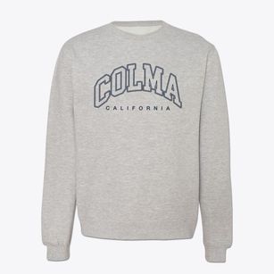 Colma California Inline Crewneck Sweatshirt