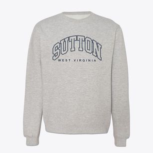 Sutton West Virginia Inline Crewneck Sweatshirt