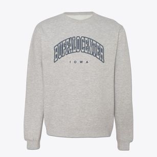 Buffalo Center Iowa Inline Crewneck Sweatshirt