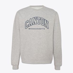 Canton Massachusetts Inline Crewneck Sweatshirt