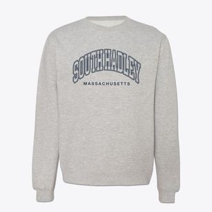 South Hadley Massachusetts Inline Crewneck Sweatshirt
