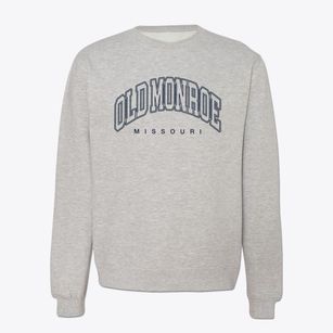 Old Monroe Missouri Inline Crewneck Sweatshirt