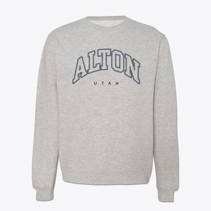 Alton Utah Inline Crewneck Sweatshirt