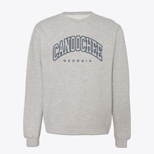 Canoochee Georgia Inline Crewneck Sweatshirt