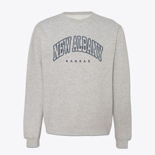 New Albany Kansas Inline Crewneck Sweatshirt