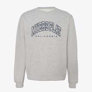 Myers Flat California Inline Crewneck Sweatshirt