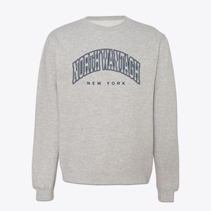 North Wantagh New York Inline Crewneck Sweatshirt