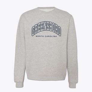 Greensboro North Carolina Inline Crewneck Sweatshirt