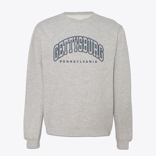 Gettysburg Pennsylvania Inline Crewneck Sweatshirt