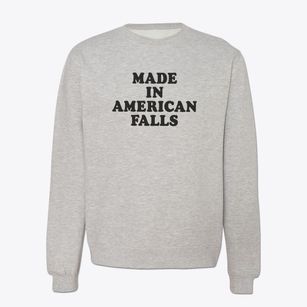 American Falls Idaho Classic 70s Crewneck Sweatshirt