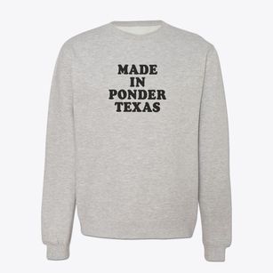 Ponder Texas Classic 70s Crewneck Sweatshirt