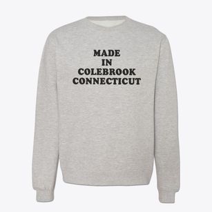 Colebrook Connecticut Classic 70s Crewneck Sweatshirt