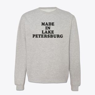 Lake Petersburg Illinois Classic 70s Crewneck Sweatshirt
