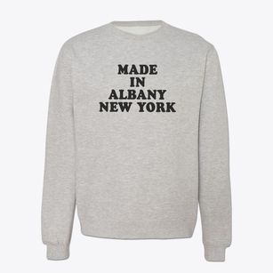 Albany New York Classic 70s Crewneck Sweatshirt
