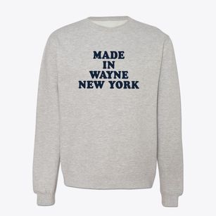 Wayne New York Classic 70s Crewneck Sweatshirt