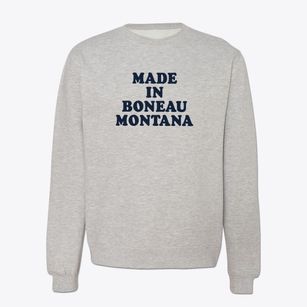 Boneau Montana Classic 70s Crewneck Sweatshirt