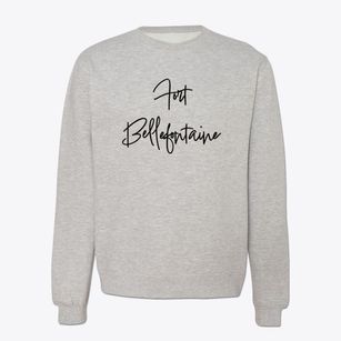 Fort Bellefontaine Missouri Freestyle Crewneck Sweatshirt