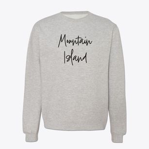 Mountain Island North Carolina Freestyle Crewneck Sweatshirt