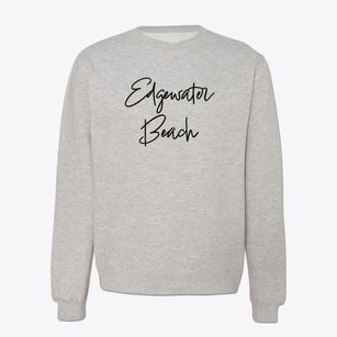 Edgewater Beach New York Freestyle Crewneck Sweatshirt