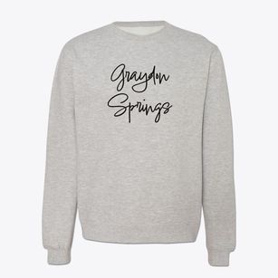 Graydon Springs Missouri Freestyle Crewneck Sweatshirt