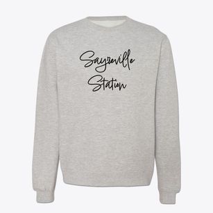 Sayreville Station New Jersey Freestyle Crewneck Sweatshirt